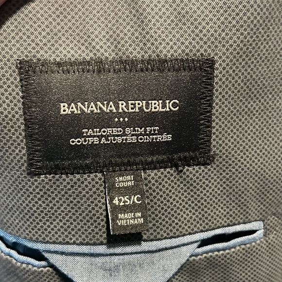 Banana Republic Slim Fit Mens Blazer - Picture 4 of 4